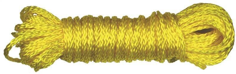 Rope - Poly Yellow (1/4" x 100')