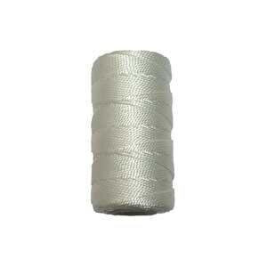 Rope - Braided Nylon White (1/8" x 48')