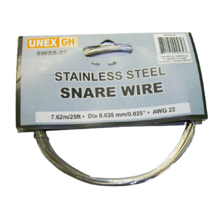 Snare Wire - Stainless 25'