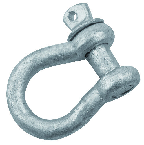 ANCHOR SHACKLE GALV 3/16"