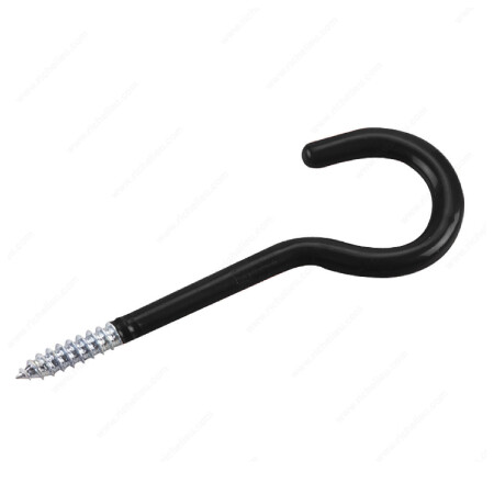 1/2x7" VINYL COAT SCREW HOOK