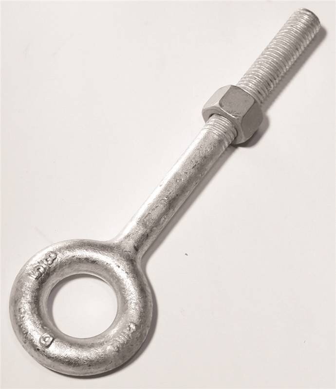 Eye Bolt (Galvanized) 3/8" x 4-1/2"
