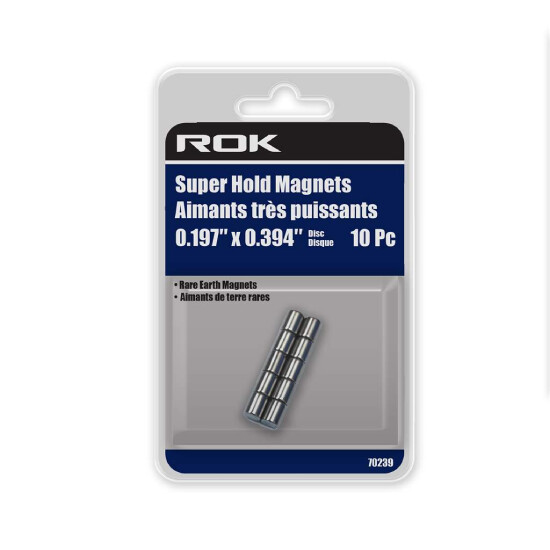 10PC SUPER HOLD BARREL MAGNETS