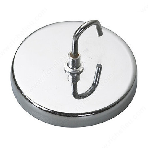 2" MAGNETIC HOOK ZINC
