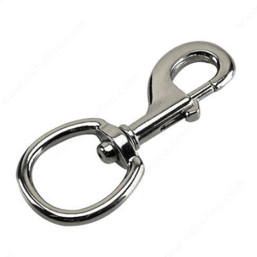 1" CHROME BOLT SNAP SWIVEL