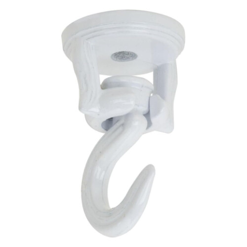 SWIVEL SWAG HOOK WHITE 2PCS