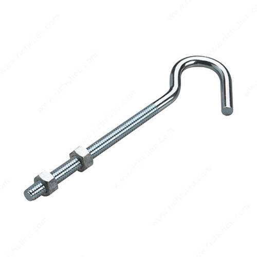 5/16" x 6" CLOTHESLINE HOOK ZINC