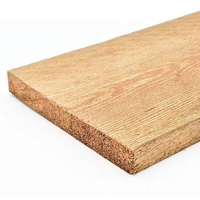 Rough Cut Cedar Board 1” x 10” - 8'
