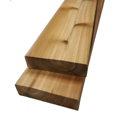 STK S4S Cedar Board 2” x 6” - 8'