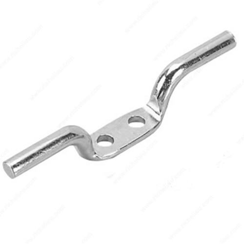 ROPE CLEAT CHROME 1PC 2-1/2" SS
