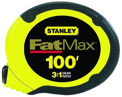 'STANLEY FATMAX TAPE MEASURE 100'''