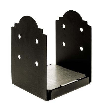 APB88 Black Ornamental 8X8 PostBase