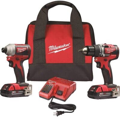 M18 Compact Brushless Drill Driver/Impact Driver Kit