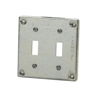 DOUBLE TOGGLE PLATE GALV