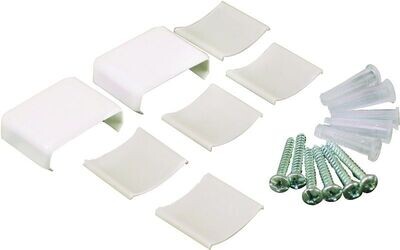Wiremold NMW910 Raceway Accessory Pack - White