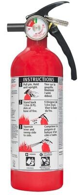 1-A:10-B:C FIRE EXTINGUISHER RED