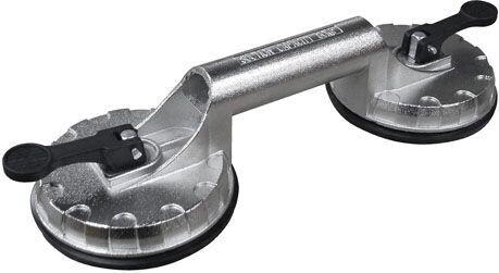 DOUBLE SUCTION CUP ALUMINUM 176LB/80KG