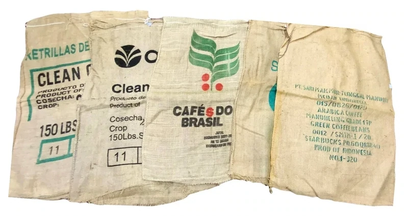 BURLAP COFFEE BEAN SACK