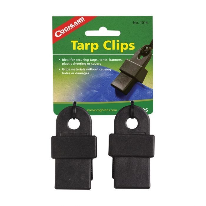 COGHLAN'S TARP CLIPS 2PK PLASTIC