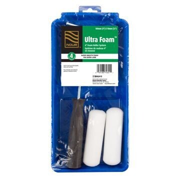 Nour 4" Ultra Foam Roller Tray Kit