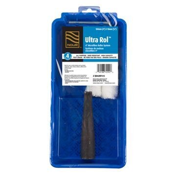 Nour 4" Microfiber Roller Tray Kit