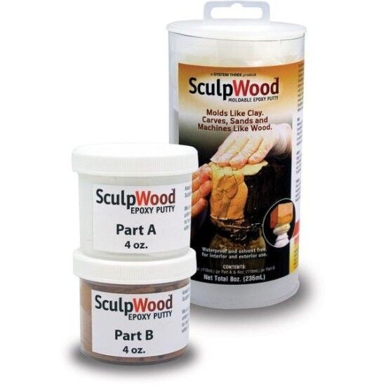SCULPWOOD EPOXY PUTTY 8 OZ
