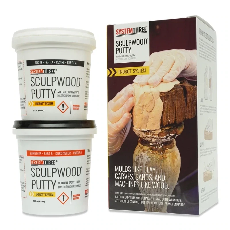 SCULPWOOD EPOXY PUTTY 2QT