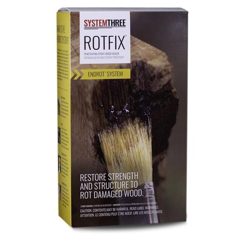 SYSTEM THREE 24oz ROT FIX EPOXY KIT