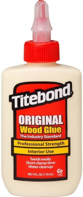 TITEBOND ORIGINAL WOOD GLUE 4OZ