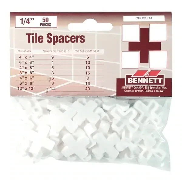 1/4" TILE SPACERS