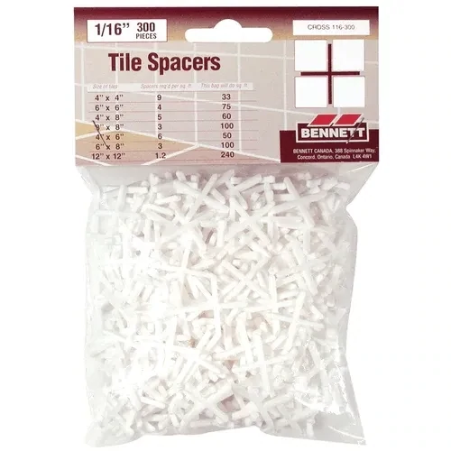 1/16" TILE SPACERS