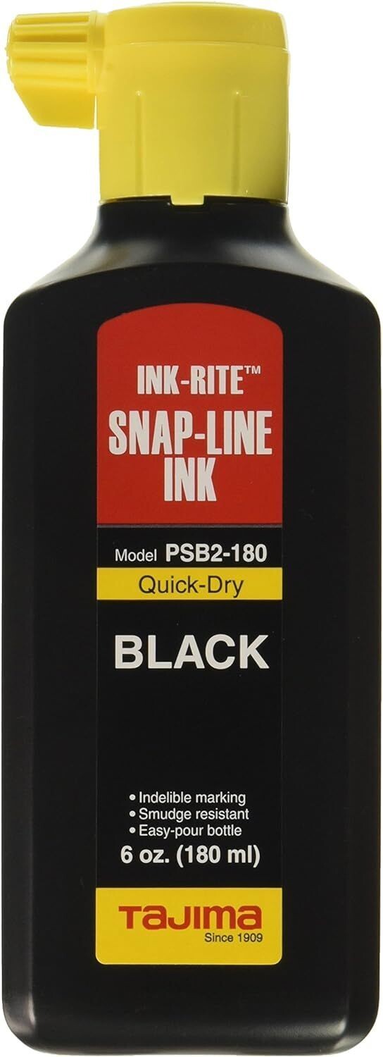 TAJIMA SNAP-LINE INK BLACK 6OZ