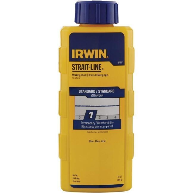 IRWIN 8 oz BLUE CHALK