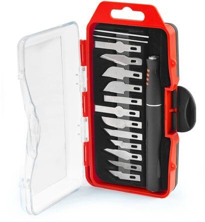 HOBBY KNIFE SET 15PC
