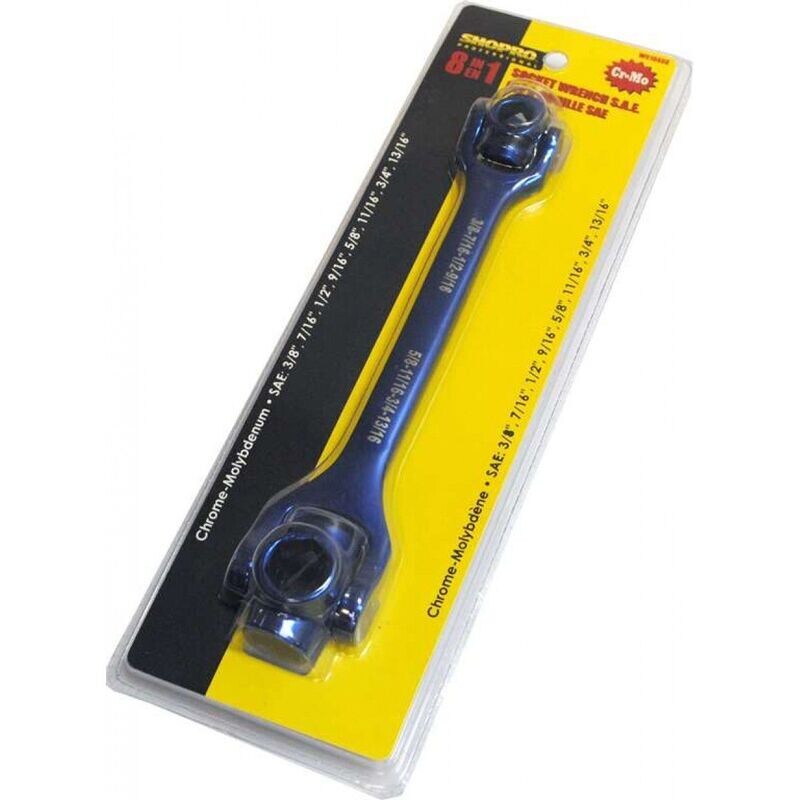 SHOPRO SOCKET WRENCH DOG BONE SAE 8IN1