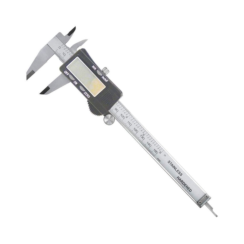 6" FRACTIONAL DIGITAL CALIPER