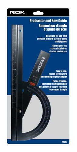 SAW GUIDE PROTRACTOR BLACK