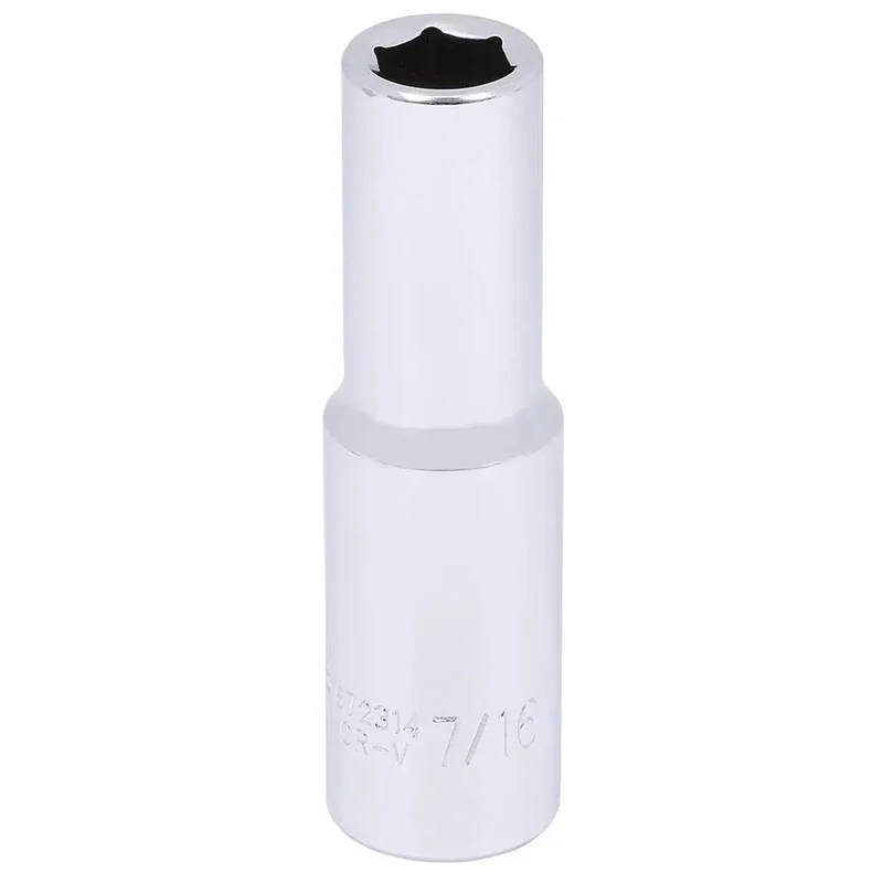 1/2" DRIVE X 7/16" 6PT DEEP SOCKET