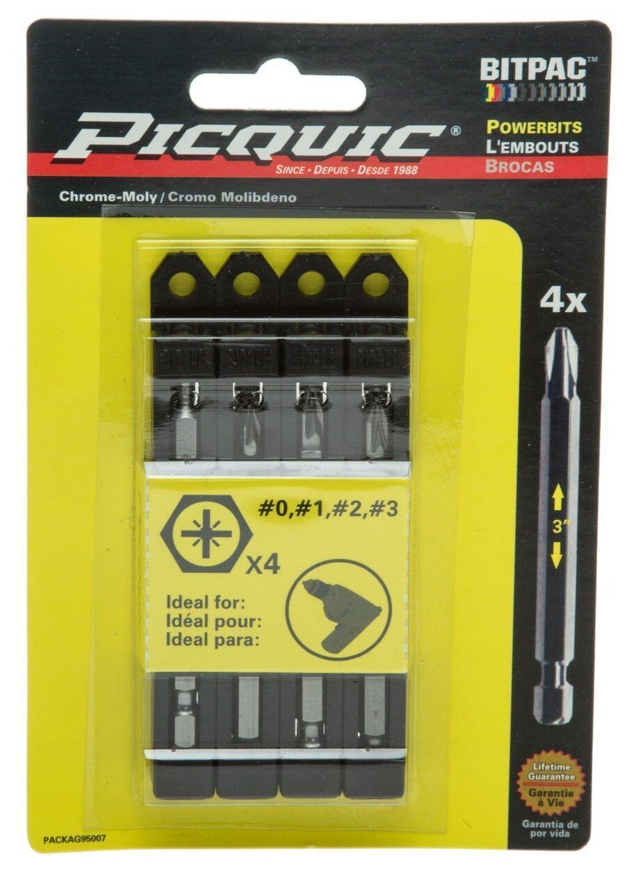 POZI DRIVER SET 4PCS