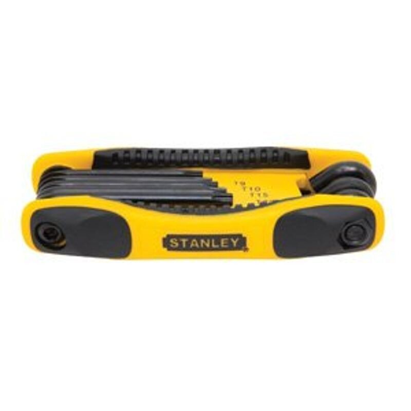 STANLEY TORX KEY SET 8PC T9-T40