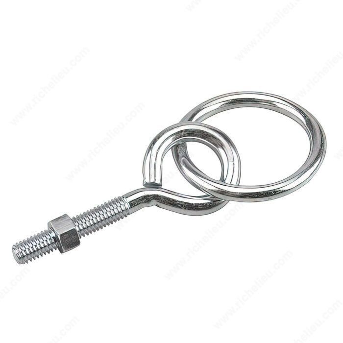 3/8" X 2-1/2" RING BOLT ZINC