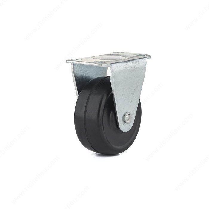 1-1/2" RIGID RUBBER CASTER