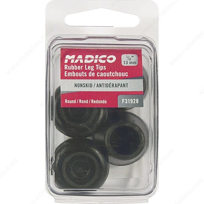 1/2" RUBBER LEG TIPS