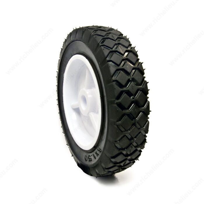 6" x 1-1/2" WHITE WHEEL