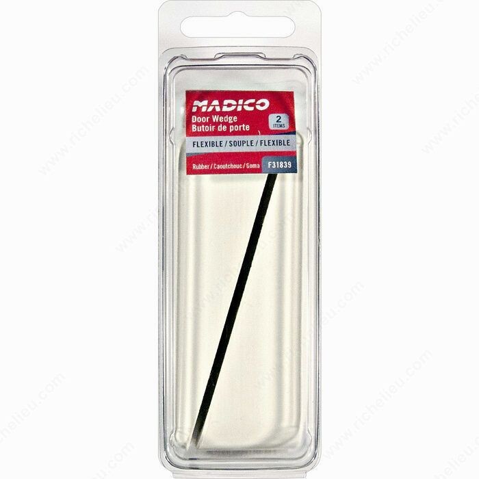 RUBBER DOOR WEDGE WHITE