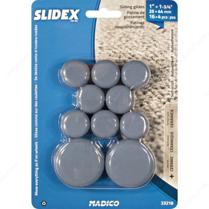 SELF ADHESIVE SLIDING GLIDES MULTIPACK