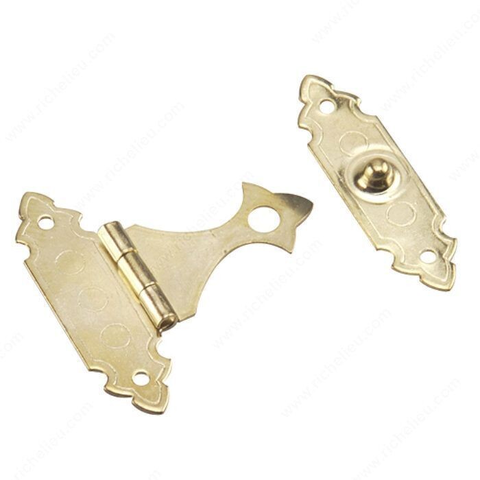 BOX LATCH SOLID BRASS 2PCS