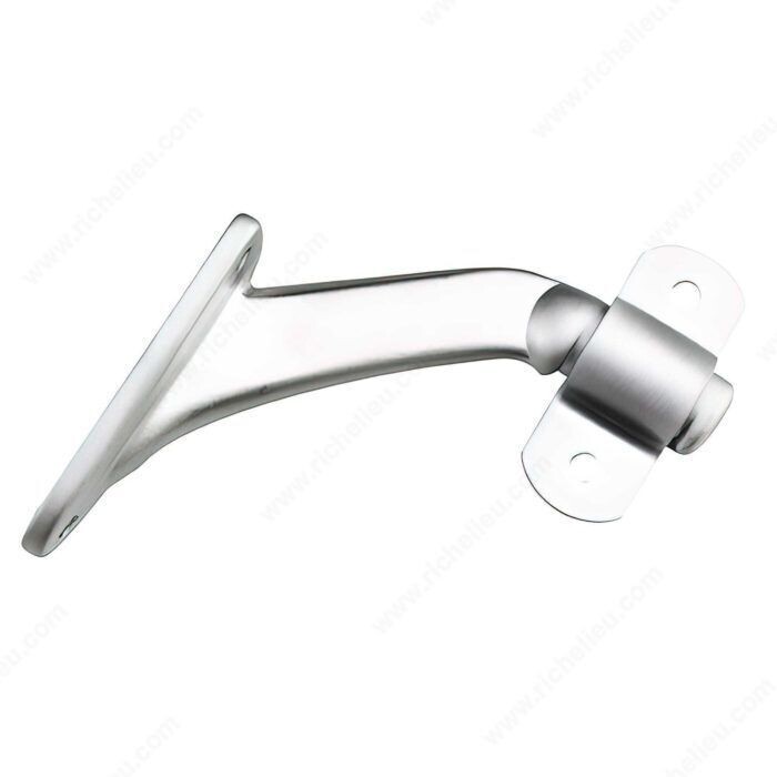 3-3/16" HANDRAIL BRACKET BRUSHED CHROME