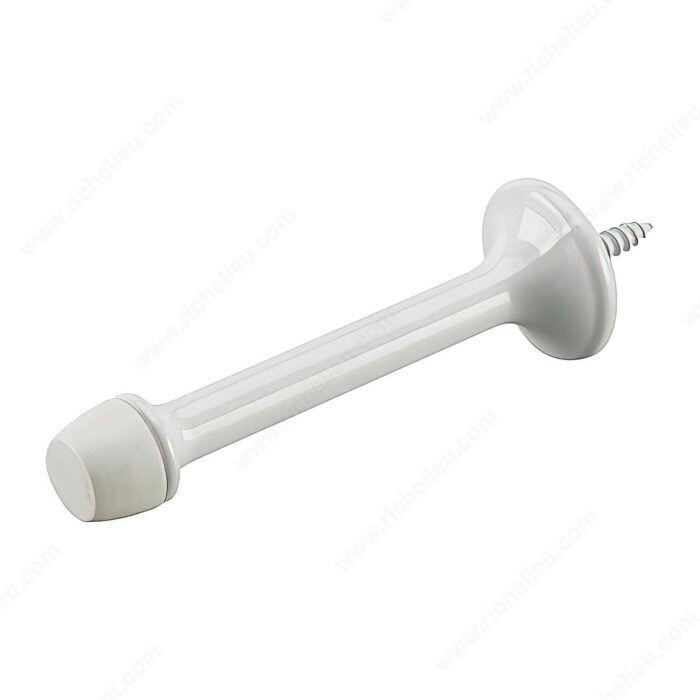 3" DOOR STOP RIGID WHITE