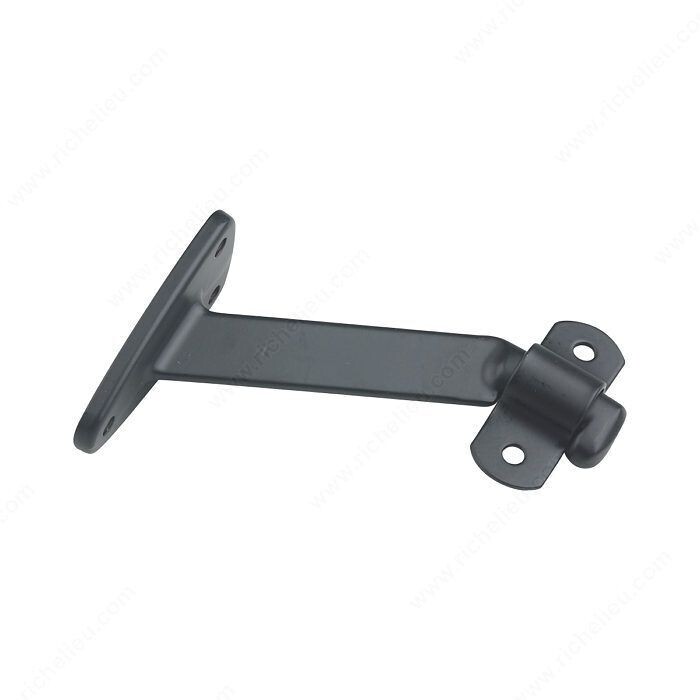 4-1/16" HANDRAIL BRACKET HEAVY DUTY BLACK